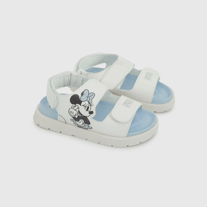 Sandalia Blanca de Minnie de Caminante talla 21 a 27
