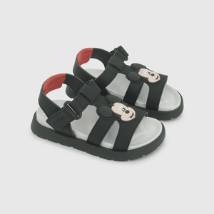 Sandalia Negra de Mickey de Caminante talla 21 a 27