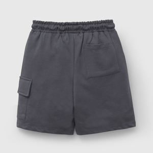 Bermuda Negro Cargo de Niño talla 3 a 12 Años