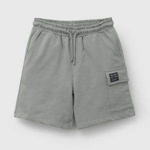 Bermuda Verde Cargo de Niño talla 3 a 12 Años