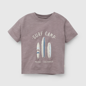 Polo Morado Surf Camp De Niño Infantil talla 3/6 M a 24m/36 M