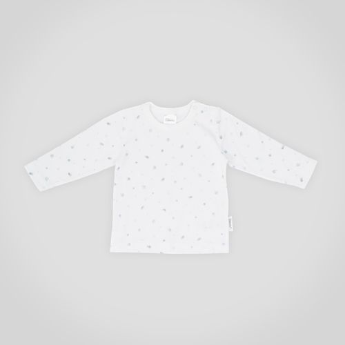 Camiseta baby tripack estampado de estrellas gris