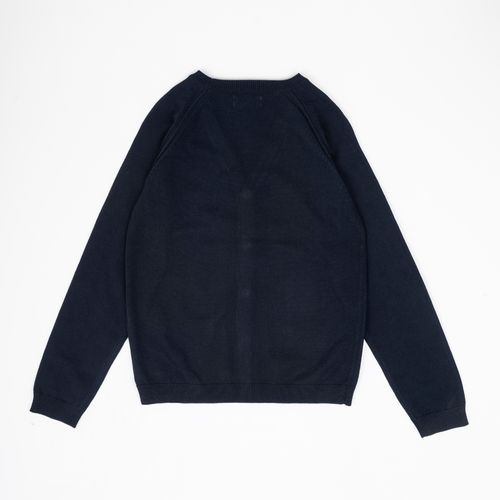 Sweater clásico escote v navy