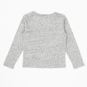 Polo manga larga dino dark gray