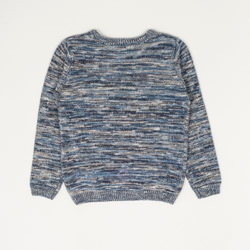 Sweater marmoleado Clásico jacinto