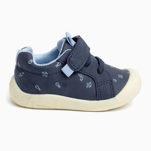 Zapatilla azul