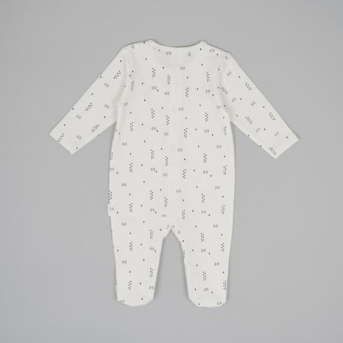 Enterizo patron tribal off white