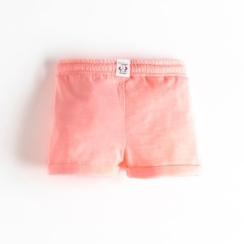 Short short estampado con brillos neon pink