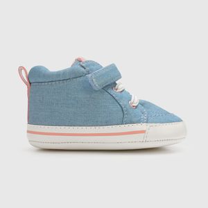 Zapatilla de niña azul