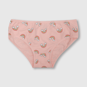 Calzón de niña 3 pack estrellas rosado