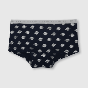 Calzón de niña 3 pack pantaleta estrellas azul