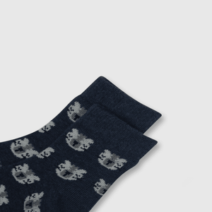 Medias de niño 3 pack animales gris