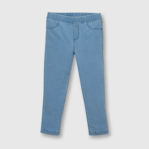 Jegging de niña color azul