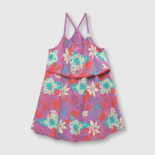 Vestido de niña Sirenita lila