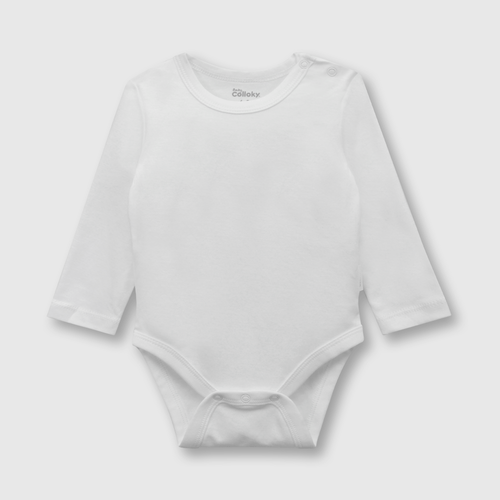 Body de bebé 3 pack blanco