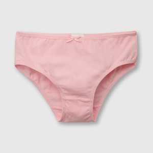 Calzón de niña 3 pack flores blanco