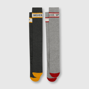 Medias de niño 2 pack deportivo gris