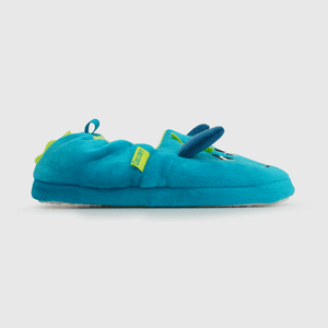 Pantufla de niño azul