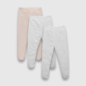 Panty ballerina de bebé niña 3 pack rosado
