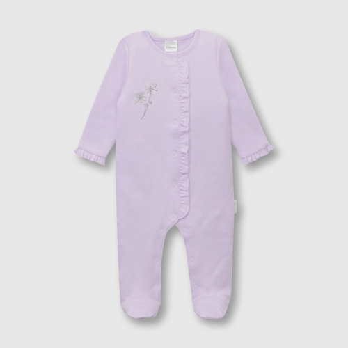 Enterizo de bebé niña florcita lila