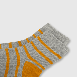 Medias deportivo de bebé niño 3 pack listado gris