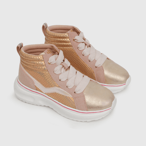 Zapatilla urbana de mujer rosada