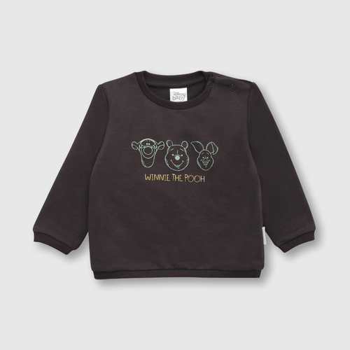 Clemente de bebé niño Winnie Pooh gris