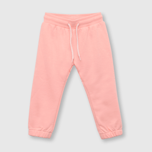 Pantalón de bebe niña con elastico rosado