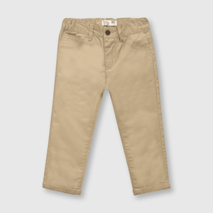 Pantalón de bebé niño clasico de bebe niño clasico beige