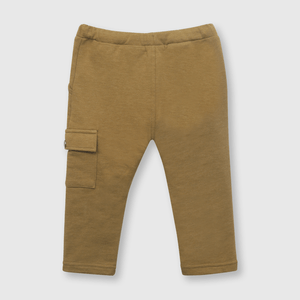 Pantalón de bebé niño de punto de bebe niño de punto café cafe