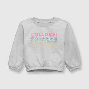 Polerón de bebé niña Colloky de bebe niña Colloky gris