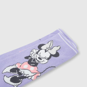 Medias de niña 3 pack Minnie lavanda
