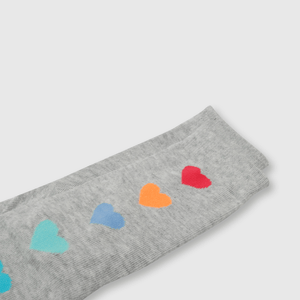 Medias de niña 3 pack smile blanco