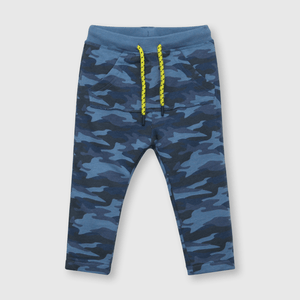 Pantalón de bebé niño camuflado de bebe niño camuflado azul