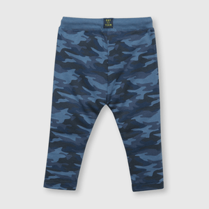 Pantalón de bebé niño camuflado de bebe niño camuflado azul