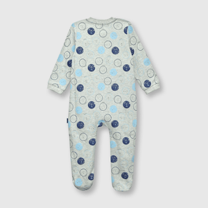 Pijama de bebe niño algodón gris