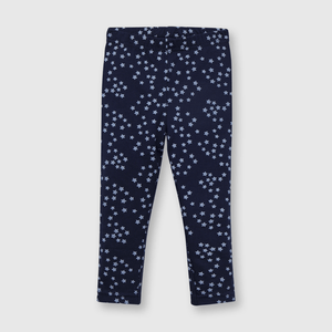 Leggings de bebé niña estampada de bebe niña estampada azul