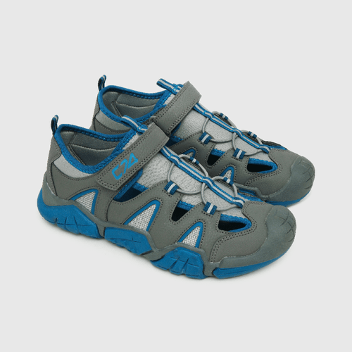 Sandalia de niño mesh lateral gris