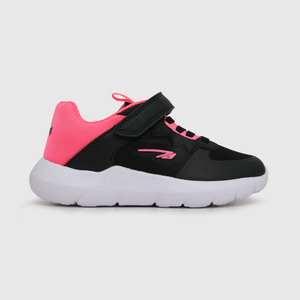Zapatilla deportiva de niña caña baja negro
