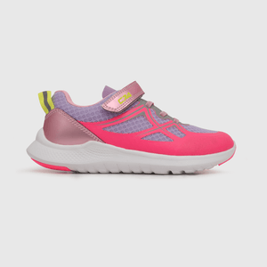 Zapatilla deportiva de niña velcro elastico de niña velcro elástico morado