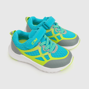 Zapatilla deportiva de niño caña baja gris