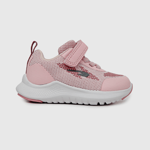 Zapatilla deportiva de niña botellas recicladas rosado