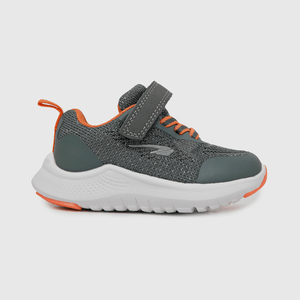 Zapatilla deportiva de niño botellas recicladas gris