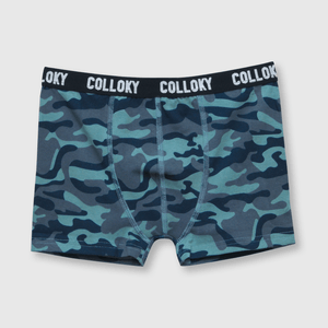 Boxer de niño 3 pack estampado azul