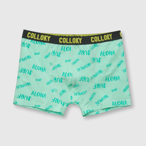 Boxer de niño 3 pack estampado menta