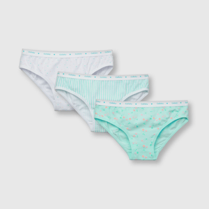 Calzón de niña 3 pack estampado calipso
