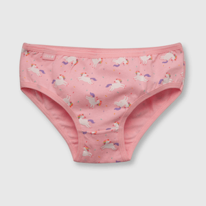 Calzón de niña 3 pack estampado rosado