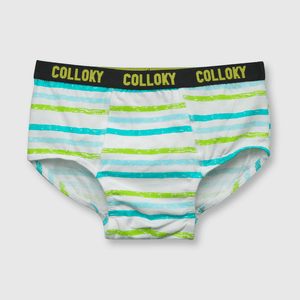 Calzoncillo de niño 3 pack estampado blanco