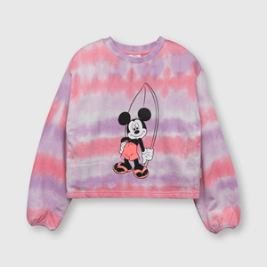Polerón de niña Minnie lila