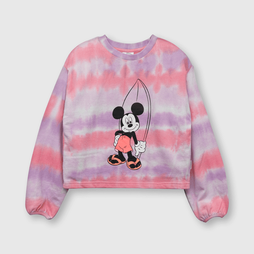 Polerón de niña Minnie lila